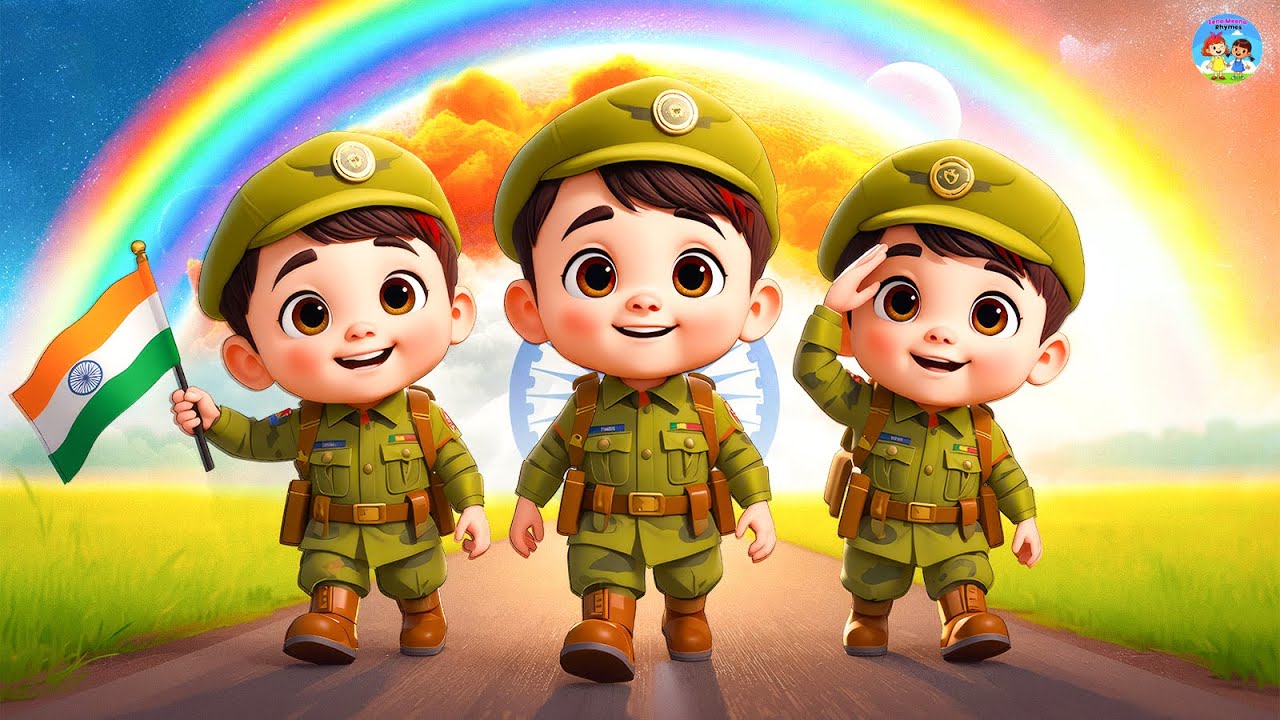 नन्हा मुन्ना रही हूँ | Nanha Munna Rahi Hoon | Indian Patriotic song | Hindi Rhyme #republicday