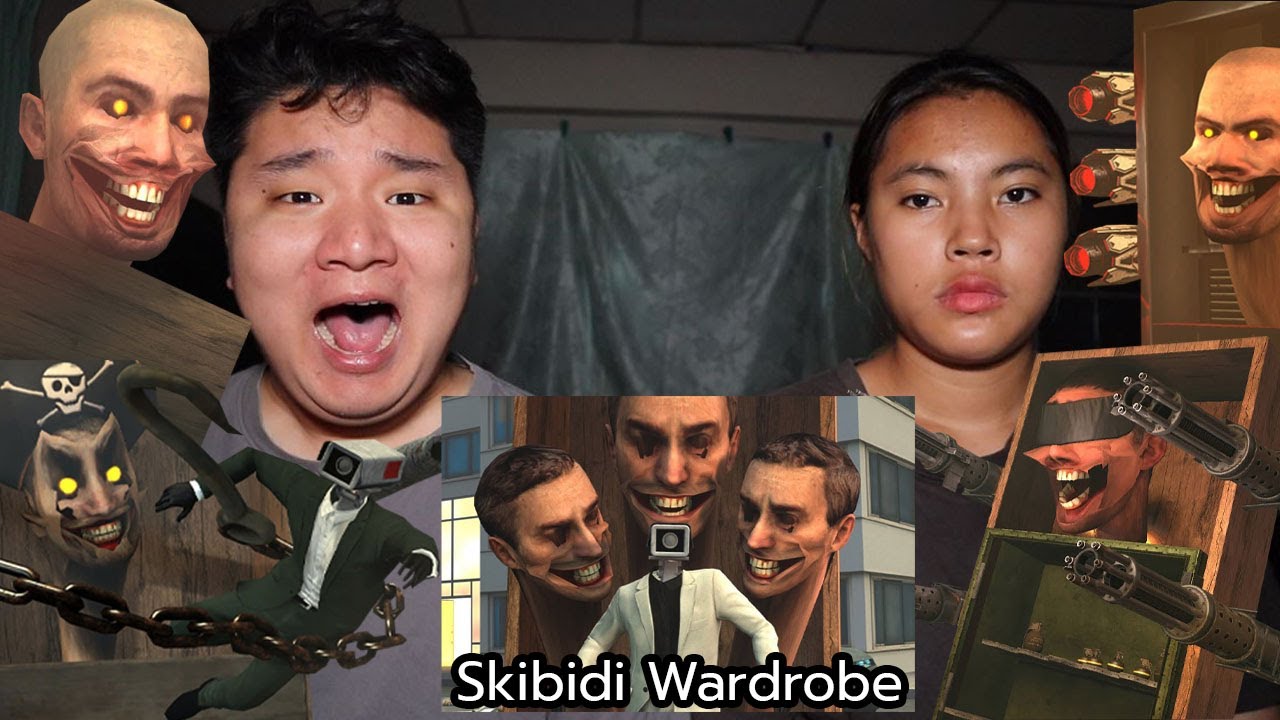 จากหัวโถส้วมสุดโหดเปลี่ยนเป็นหัวตู้เสื้อผ้าสุดหลอนๆ Skibidi Wardrobe