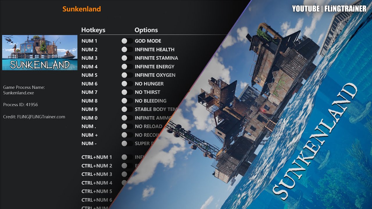 Sunkenland Trainer - FLiNG | FLiNGTRAiNER