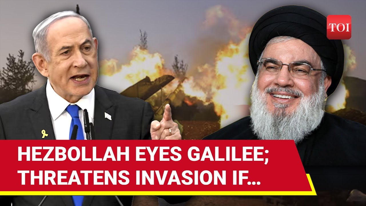 Nasrallah’s Sinister Warning: ‘Hezbollah Will Invade Israel’s Galilee, Attack Cyprus’ In TV Address