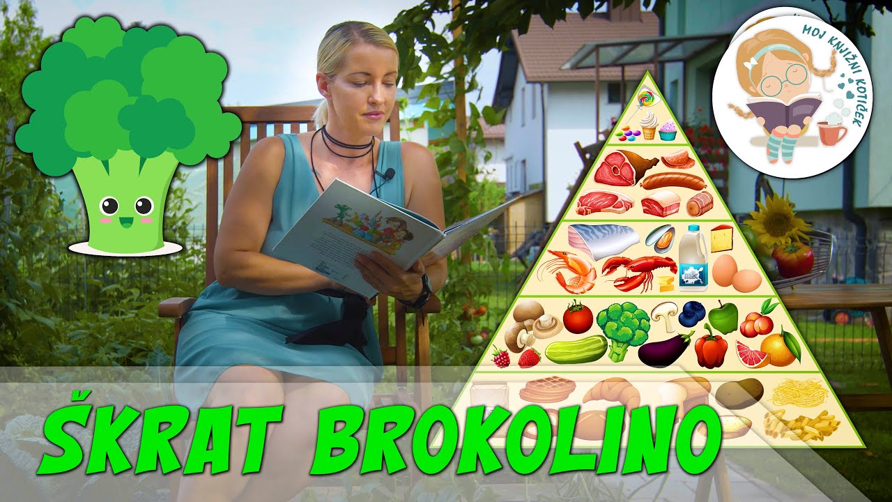 🥦 ŠKRAT BROKOLINO ali PAMETNE GLAVE SO ZDRAVE - pravljica za lahko noč
