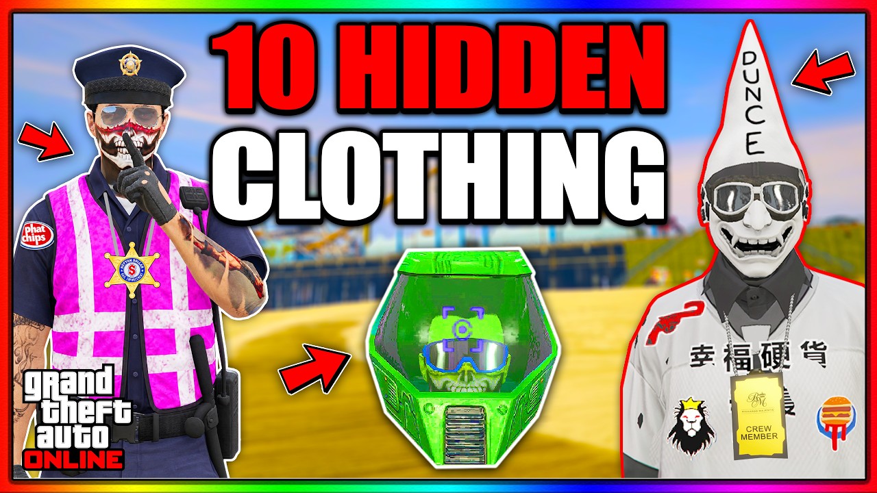 How To Get 10 Hidden Clothing Items in GTA Online!