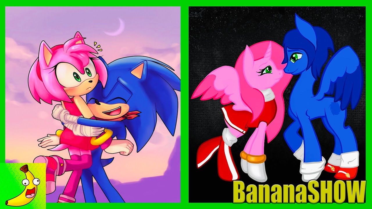 SONIC THE HEDGEHOG Characters As My Little Pony 🍌 @bananashow6730