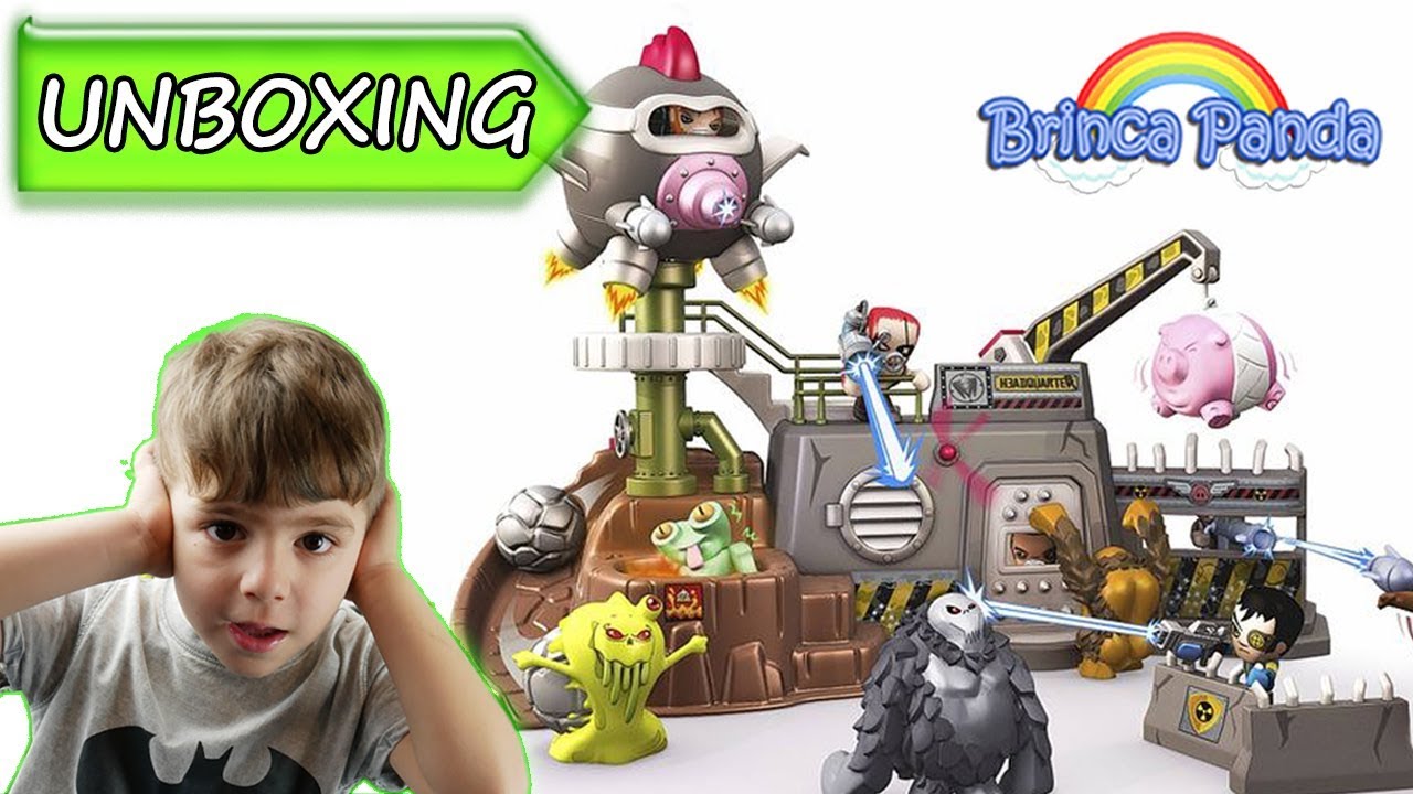 Mutant Busters Quartel General Unboxing e Batalha 2018