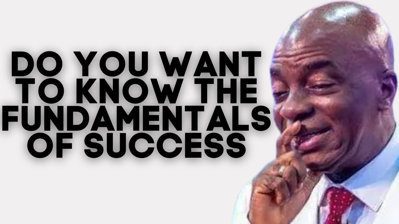 BISHOP DAVID OYEDPEO UNVEILING THE FUNDAMENTALS OF SUCCESS NEWDAWNTV RPR 16TH 2022