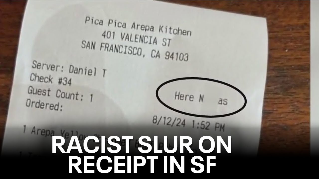 Racist slur found on San Francisco restaurant receipt | KTVU