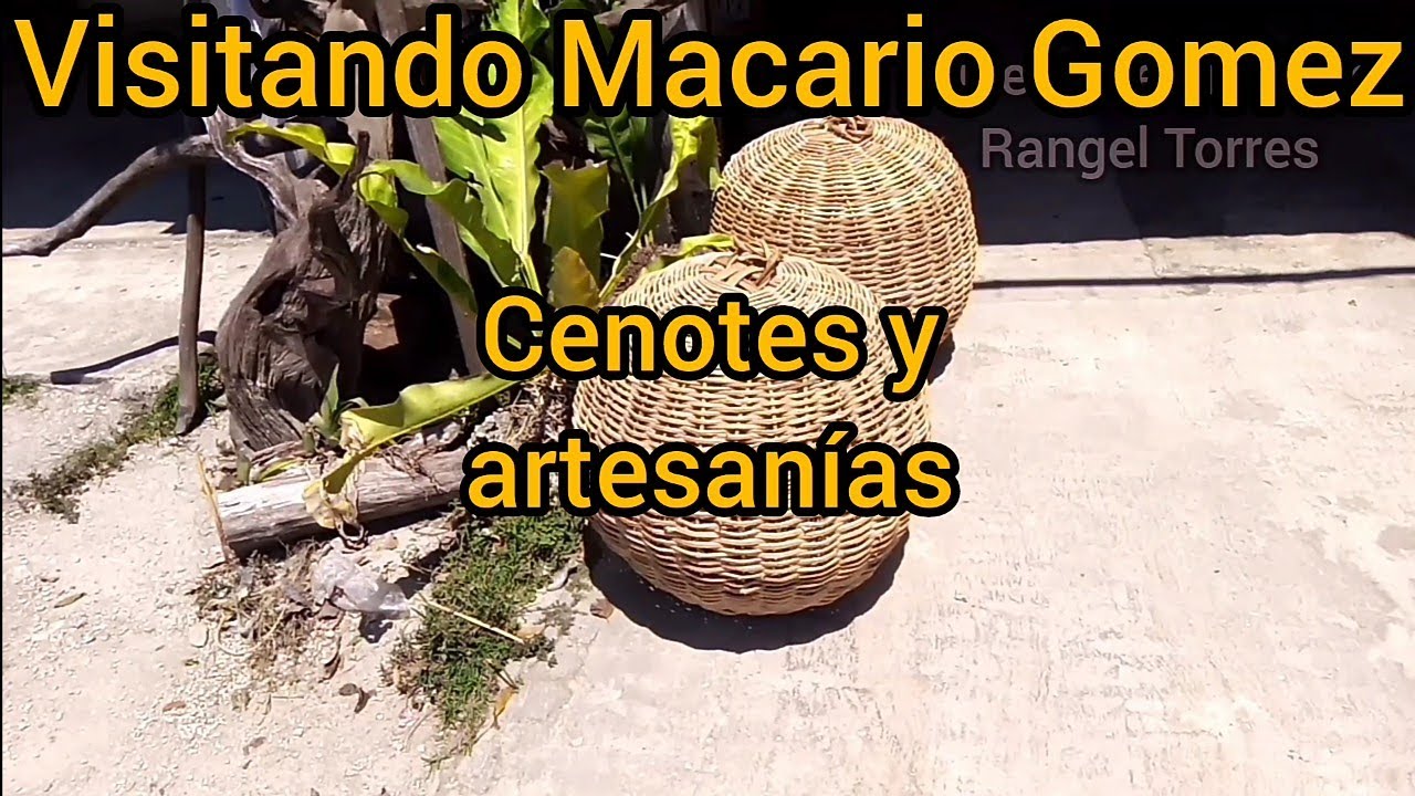 Visitando Macario de Tulum.