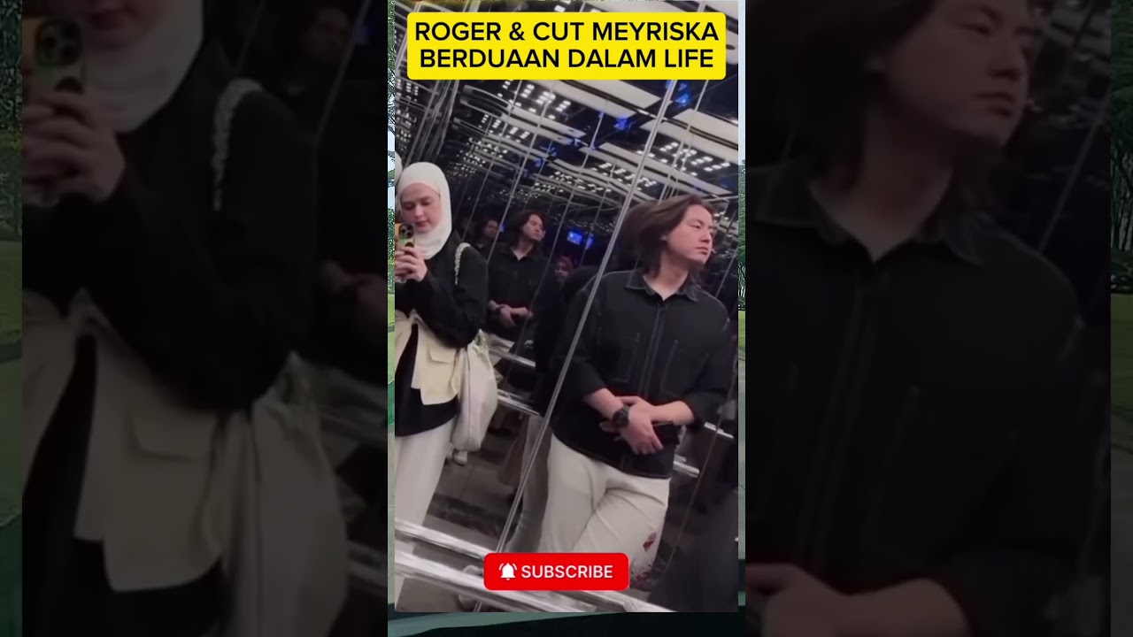 ROGER DANUARTA & CUT MEYRISKA BERDUAAN DALAM LIFE#cutmeyriska #rogerdanuarta #artis #selebriti