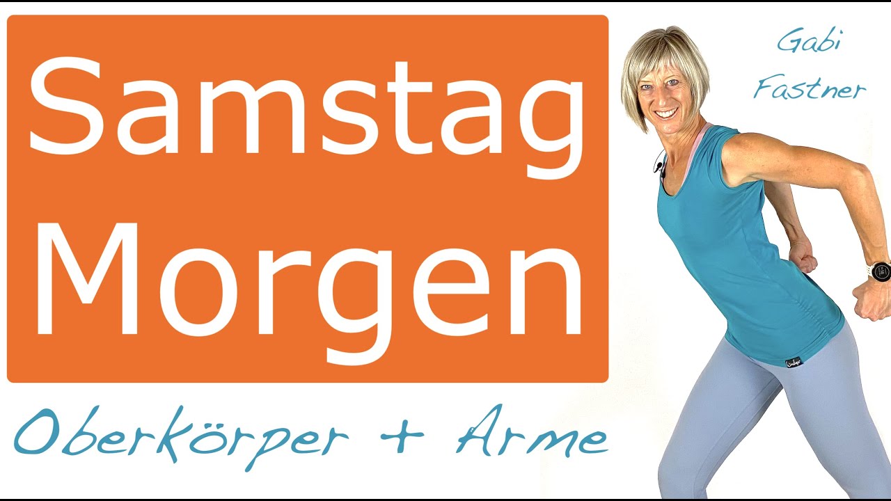 🧡 20 min. Samstag Morgentraining | Oberkörper und Arme, ohne Geräte