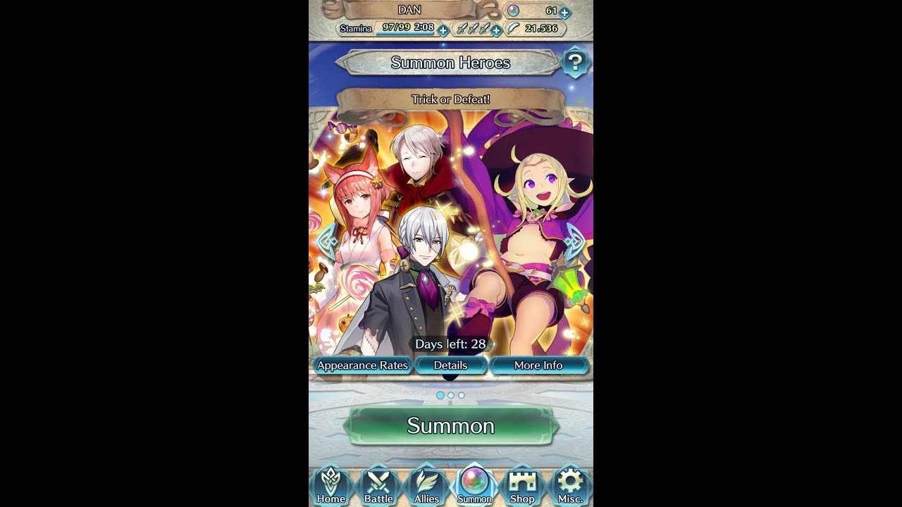 Fire Emblem Heroes: Trick or Defeat Unit Review