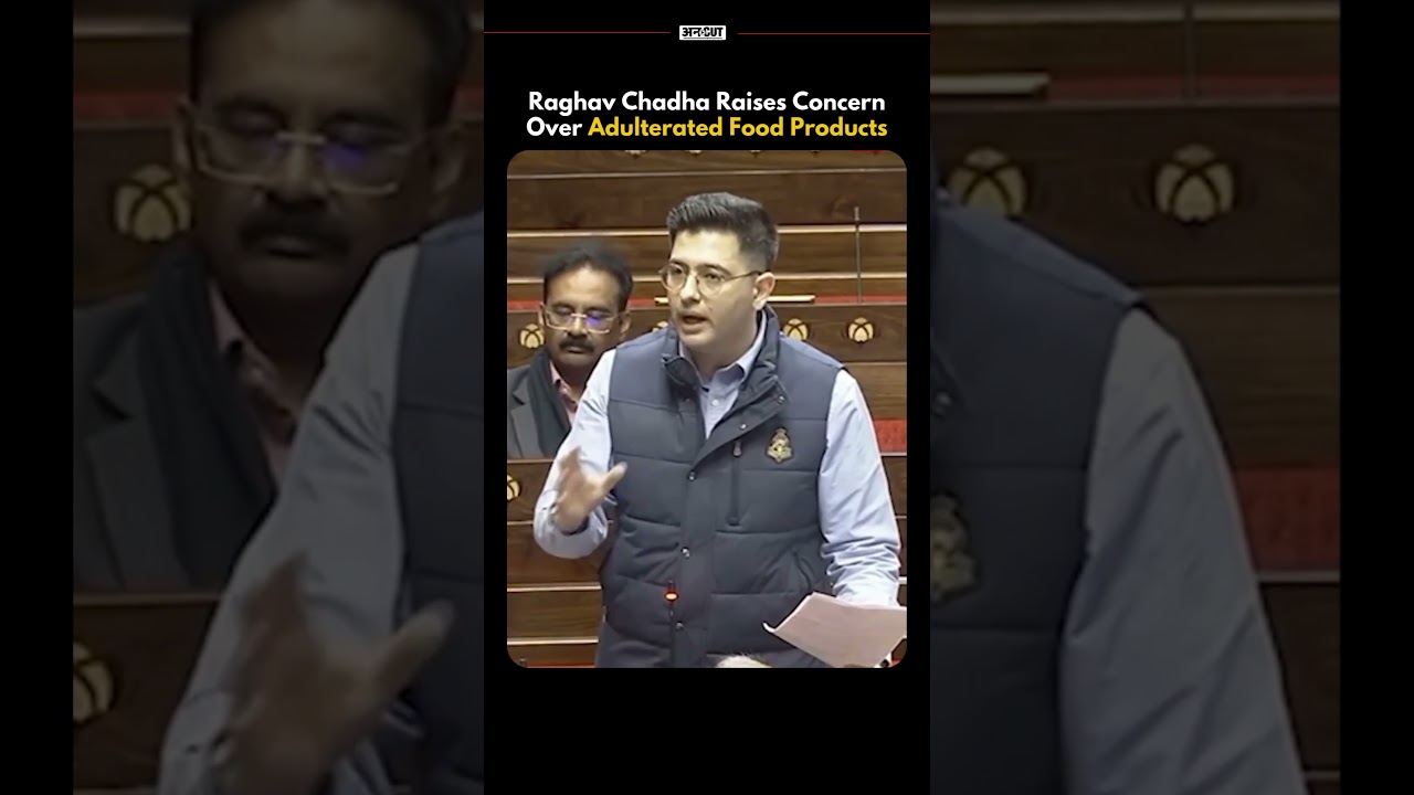Raghav Chadha Raises Concern Over Adulterated Food Products | Uncut