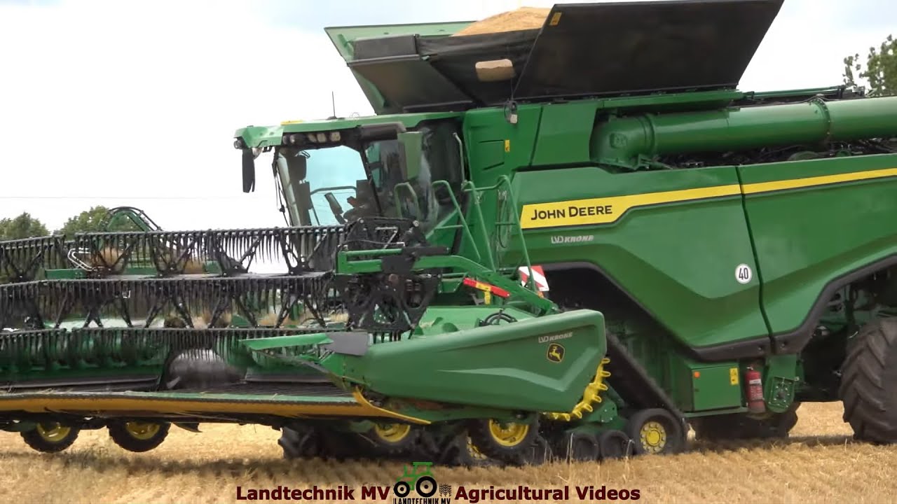 John Deere - Case - Steyr / Getreideernte - Grain Harvest  TB