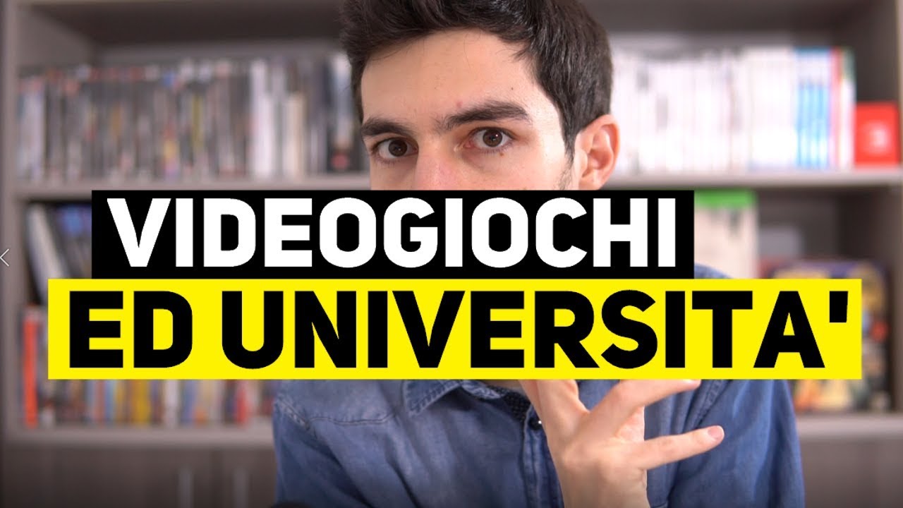 Come ho conciliato VIDEOGIOCHI ed UNIVERSITA' • vi racconto la mia esperienza