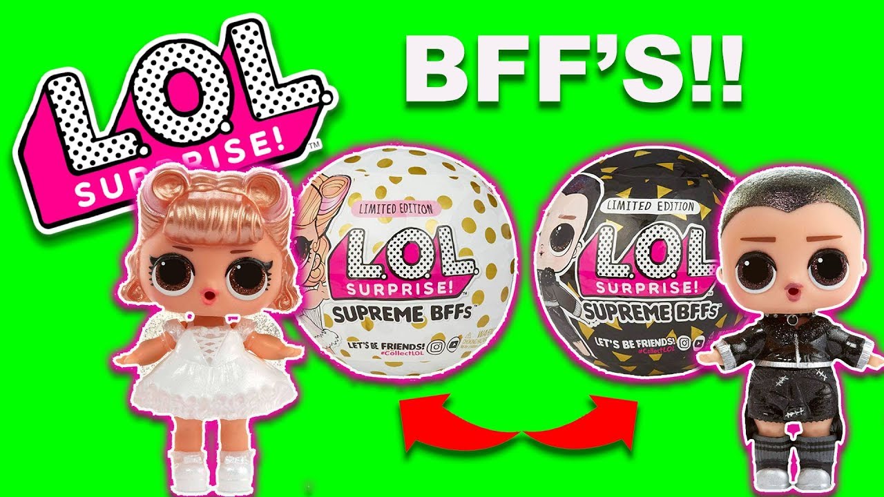LOL Surprise BFFs Boy and Girl Supreme BFF's (cool!)