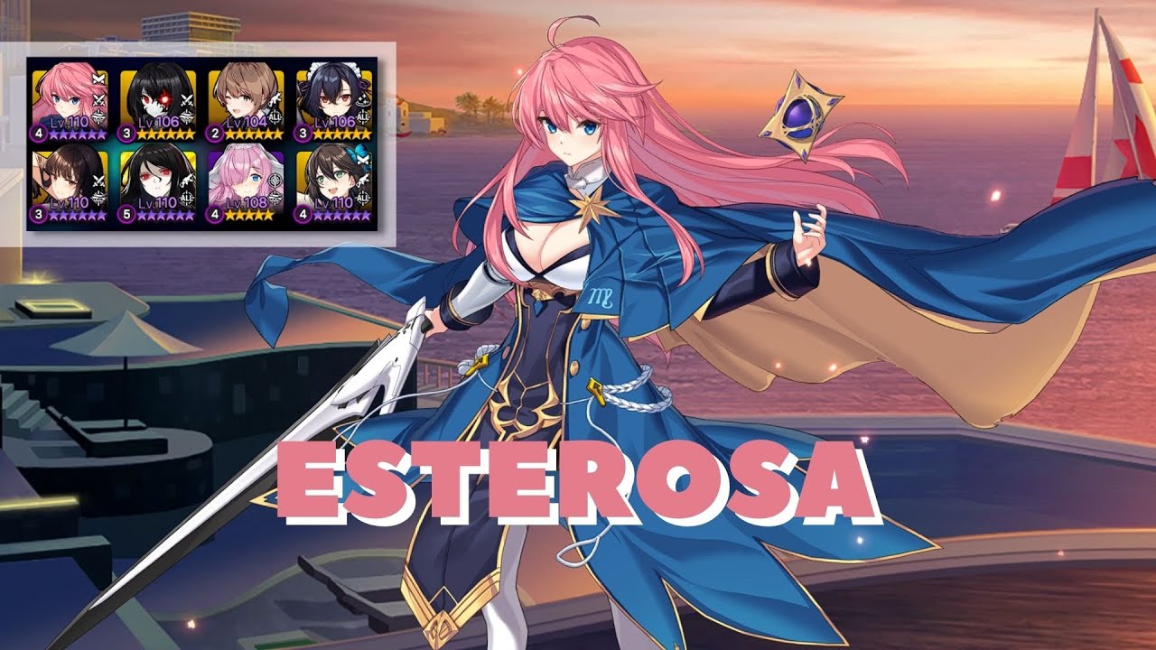 COUNTER SIDE SEA : Esterosa REARM Awakening Team - PVP Rank 4700