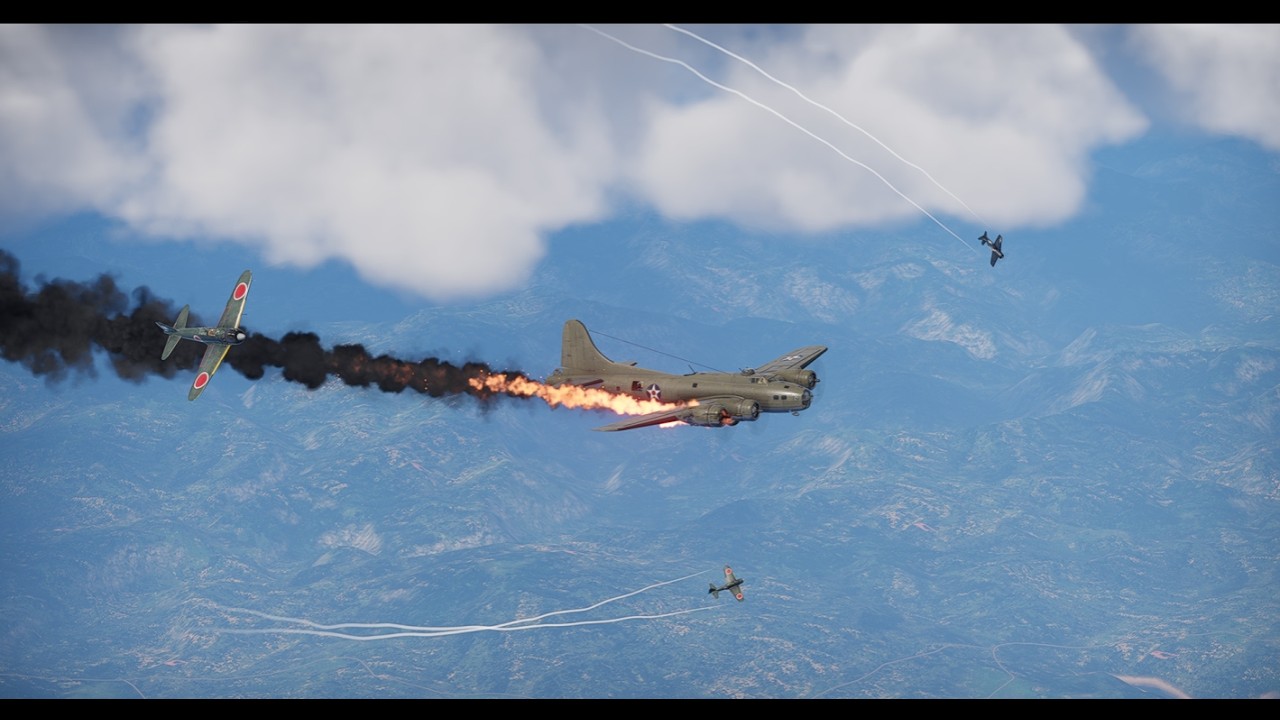 A War Thunder cinematic about the Pacific theater of war