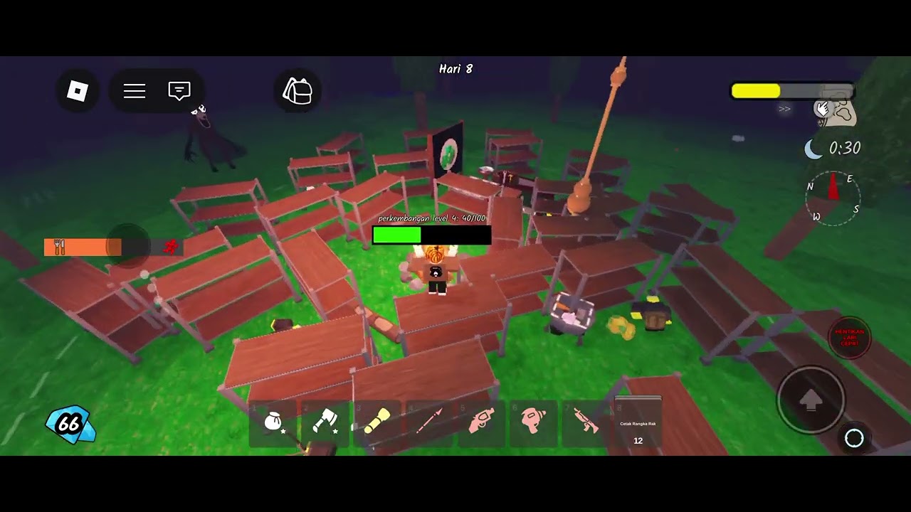 Kalau sudah selesai Raid stronghold, mendapatkan diamond, ya sudah aku tamatkan ngapain lagi.