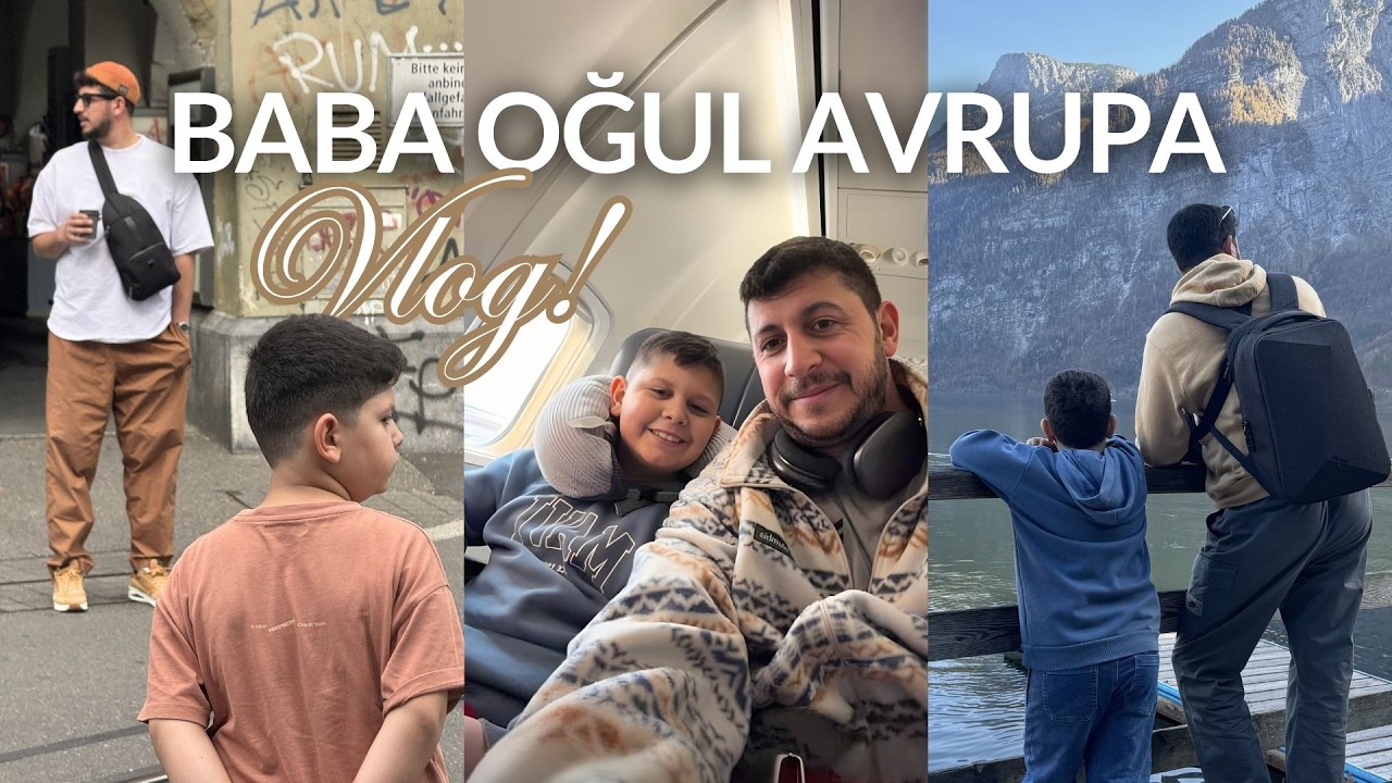 Baba Oğul Avrupa Vlog / Seminer Turu Yaptık!