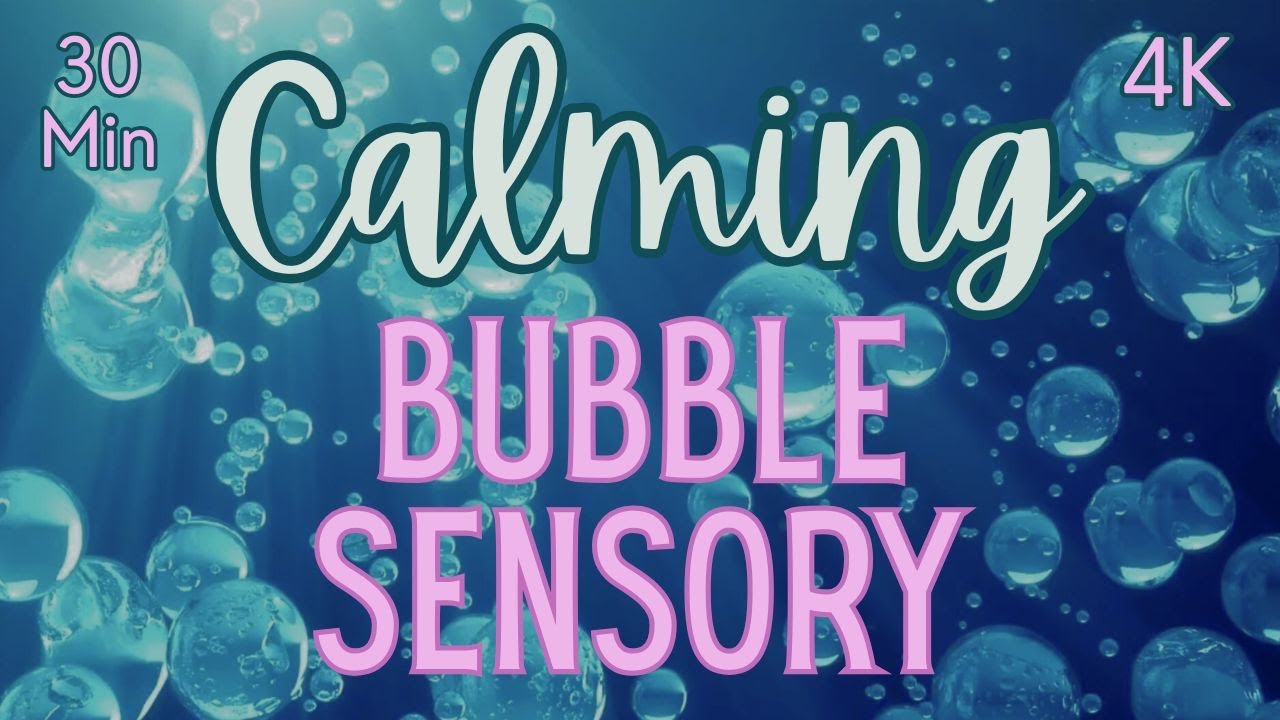 Calming Bubble Sensory | Autism Meltdown Music | Focus and Sleep | Stress and Anxiety Relief