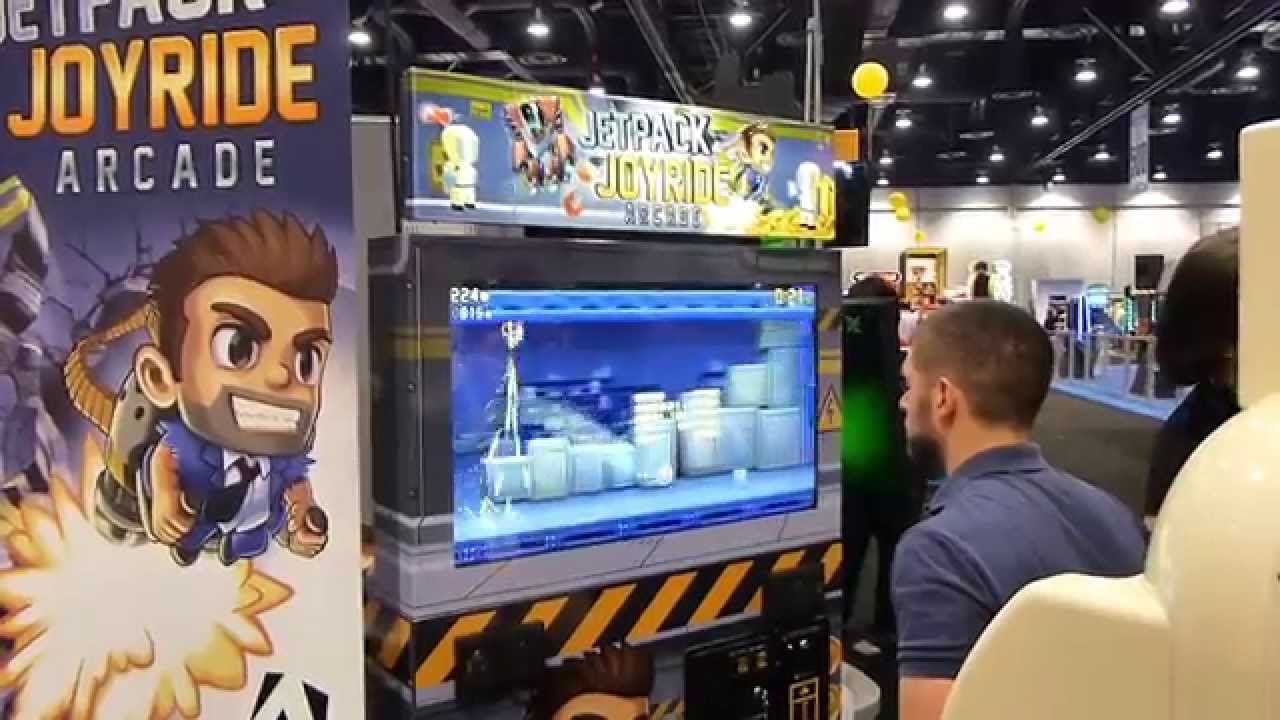 Jetpack Joyride Arcade, Skylanders, Fruit Ninja FX2 - Adrenaline - Amusement Expo 2014
