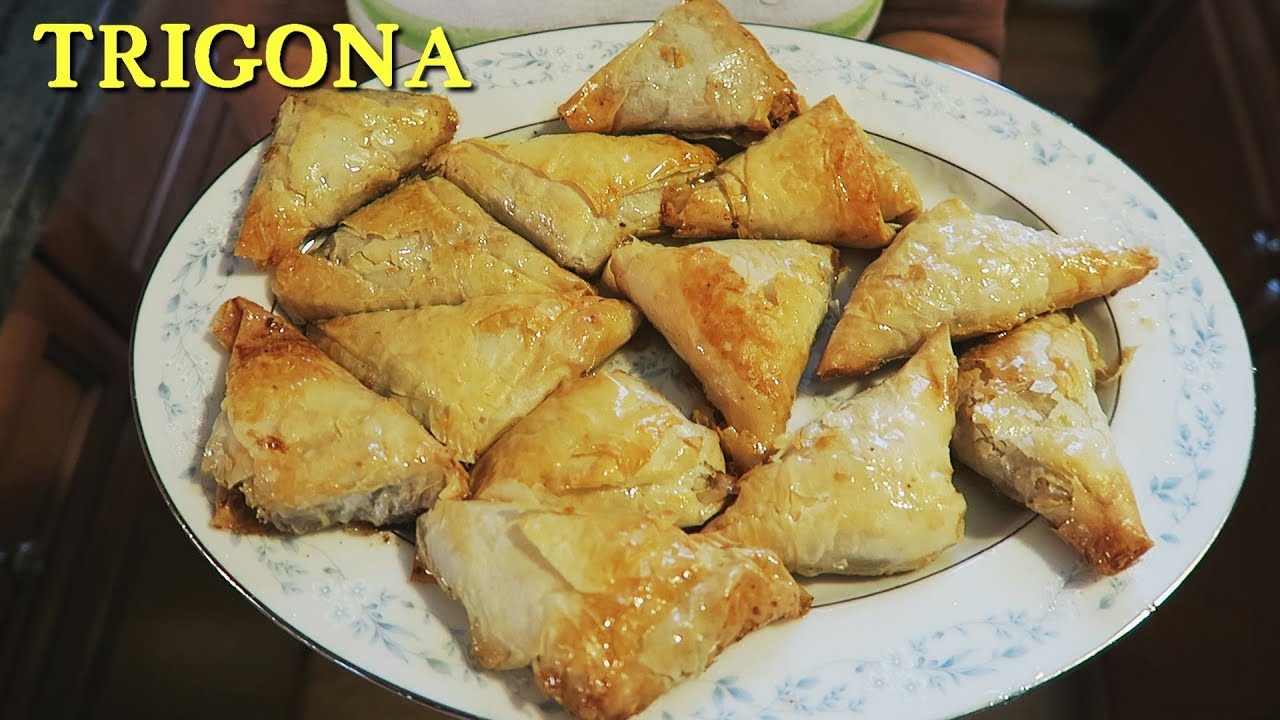 Angelo's Mom Makes Trigona - Greek Triangle Pastry