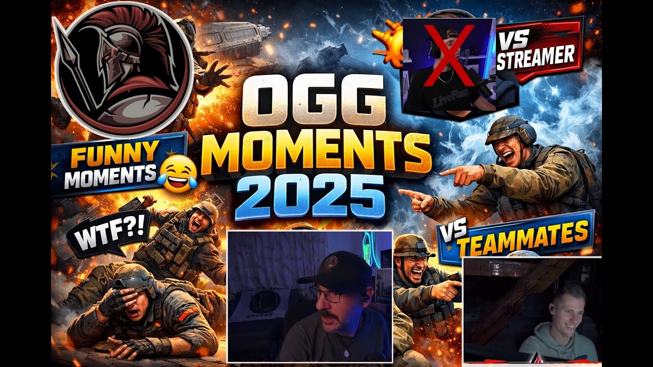 OGG Clan Funny Moments 2025 | Warzone Fails, Bugs & Streamer Rage