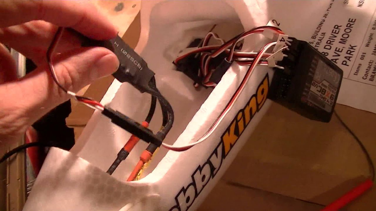 Hobbyking Walrus Glider w/Flaps EPO 1400mm (PNF) - Battery Compartment Mod