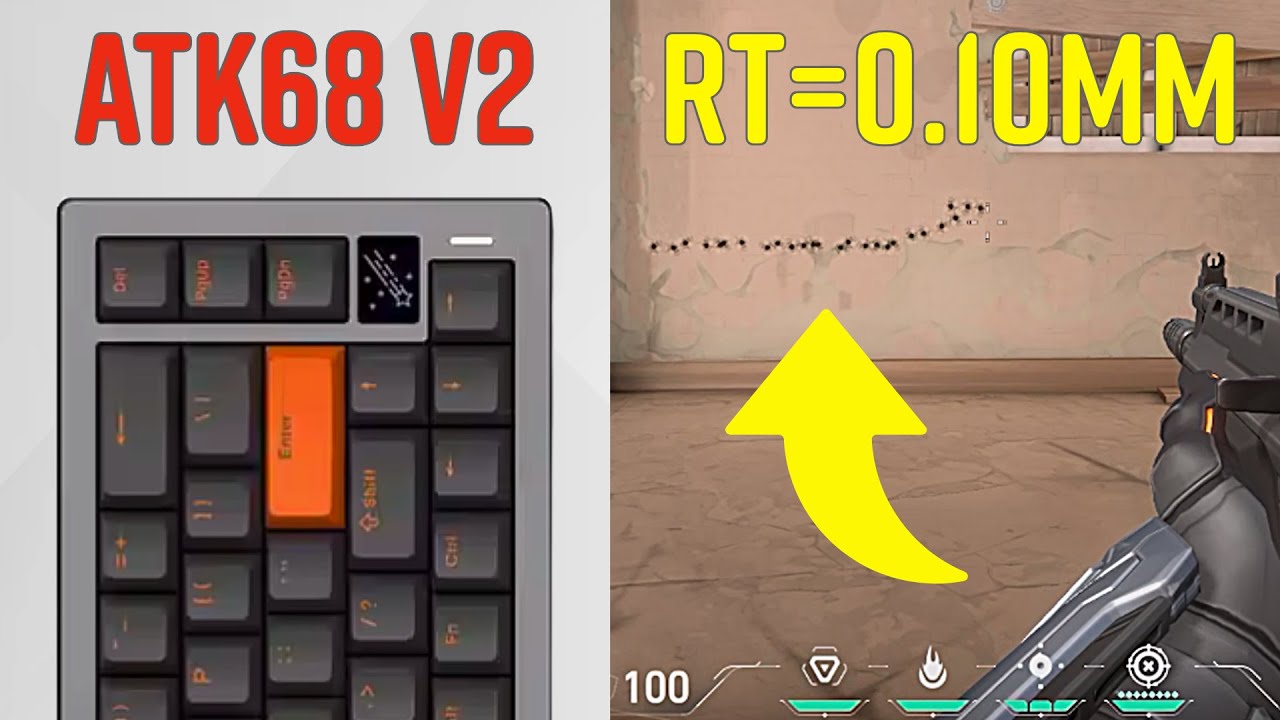 This Gaming Keyboard IS CRAZY Fast | ATK 68 V2