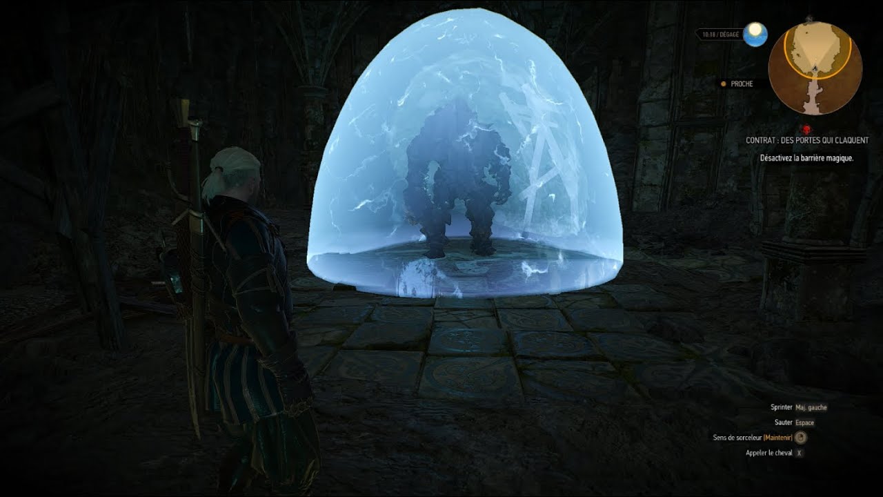 Le golem niveau 24 est un mur de fer ! The witcher III [VOD WTOBA #5]