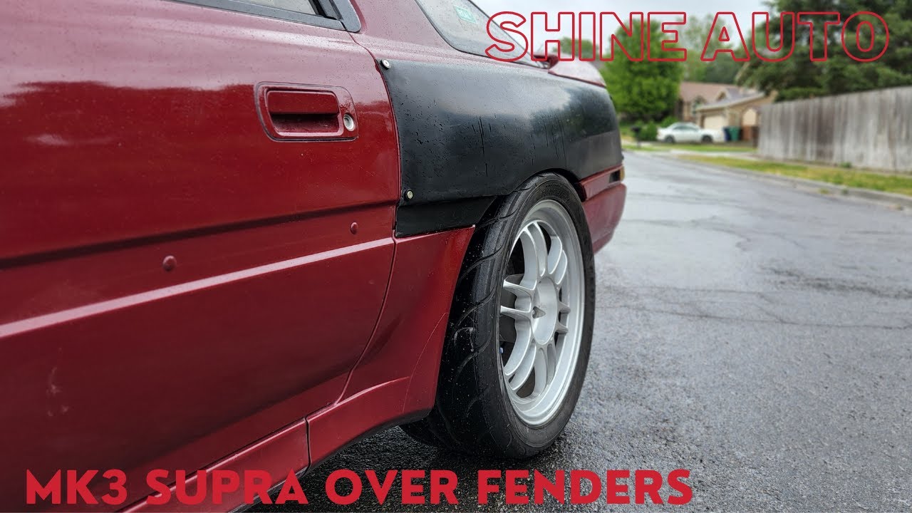 Mk3 Supra Shine Auto over fenders