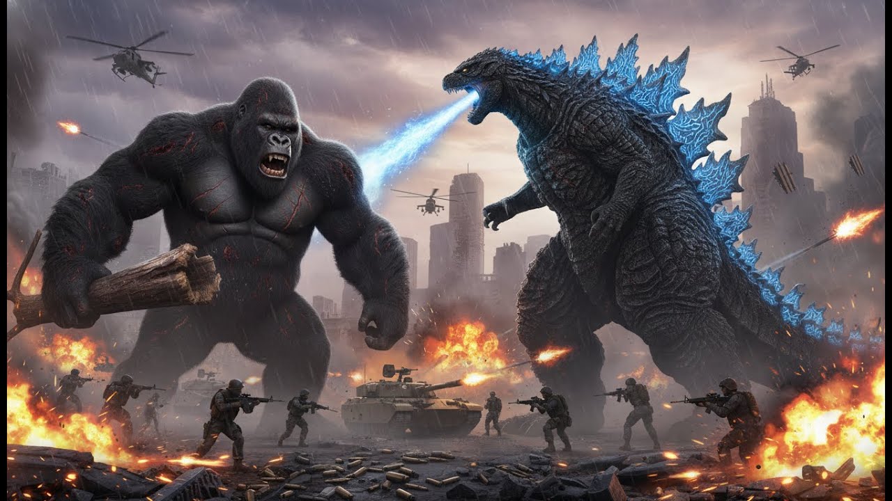 King Kong and Godzilla vs. Special Forces: Ultimate City War