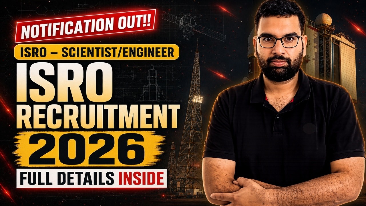ISRO Scientist Recruitment 2026