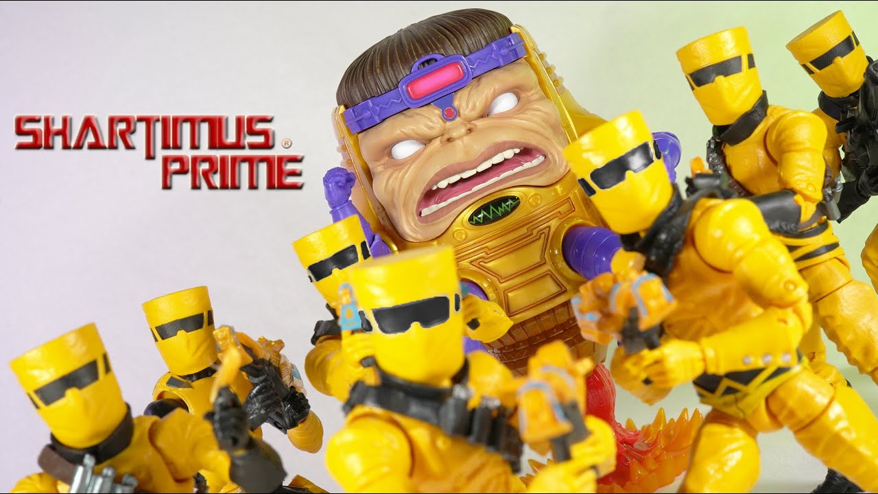Marvel Legends MODOK 2021 Deluxe Hasbro Iron Man Comic Action Figure Review