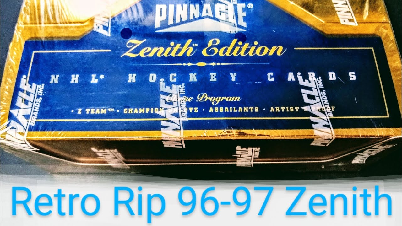 96-97 Pinnacle Zenith Hockey