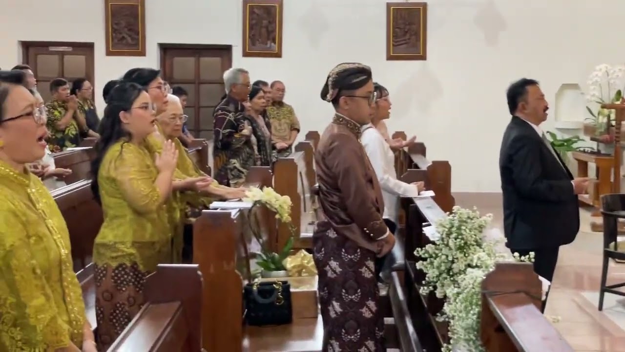 Bapa Kami // Gita Voice //The Wedding Nuhoni dan Bob // Gereja HKTY Pugeran
