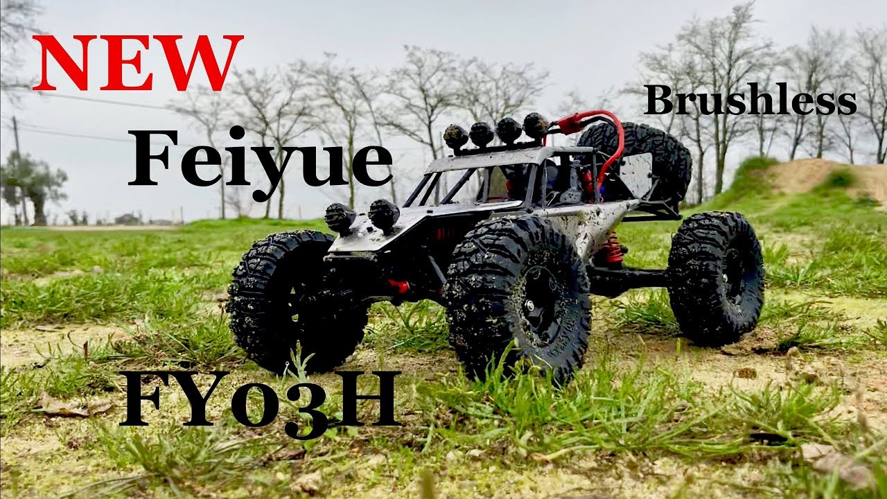 BRUSHLESS Feiyue FY03H unbox and test.