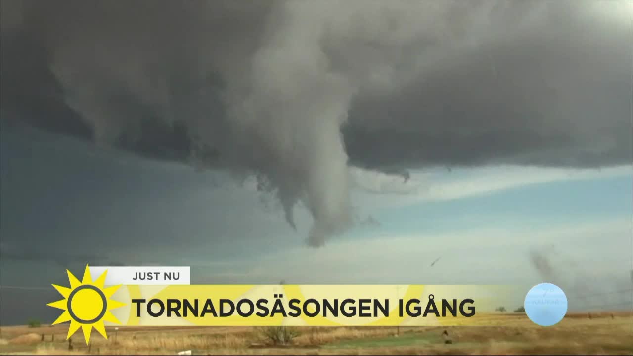 Så bildas en tornado - Nyhetsmorgon (TV4)