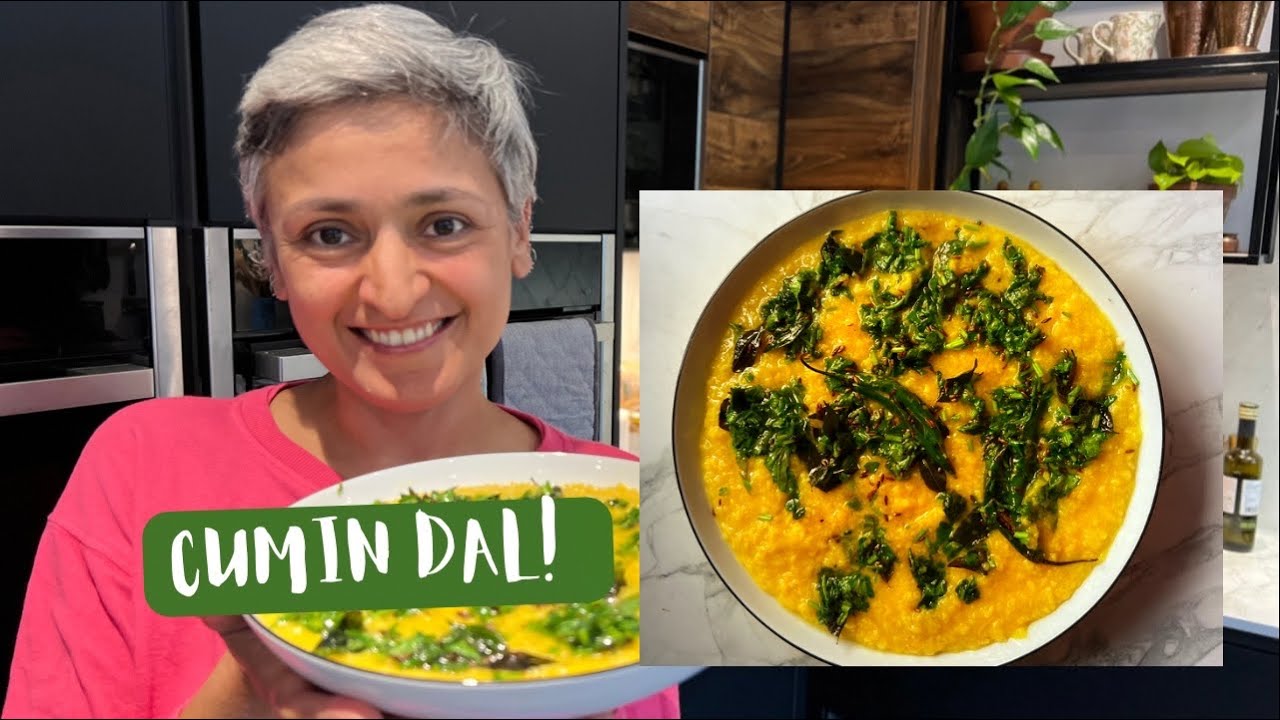 MOST DELICIOUS, HEALTHY AND SIMPLE CUMIN DAL | The perfect Vegan midweek meal | Food with Chetna
