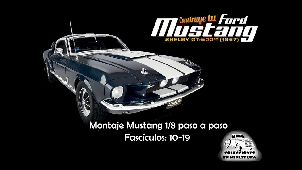 Постройте свой Ford Mustang 1/8 шаг за шагом - Fascicles 10-19