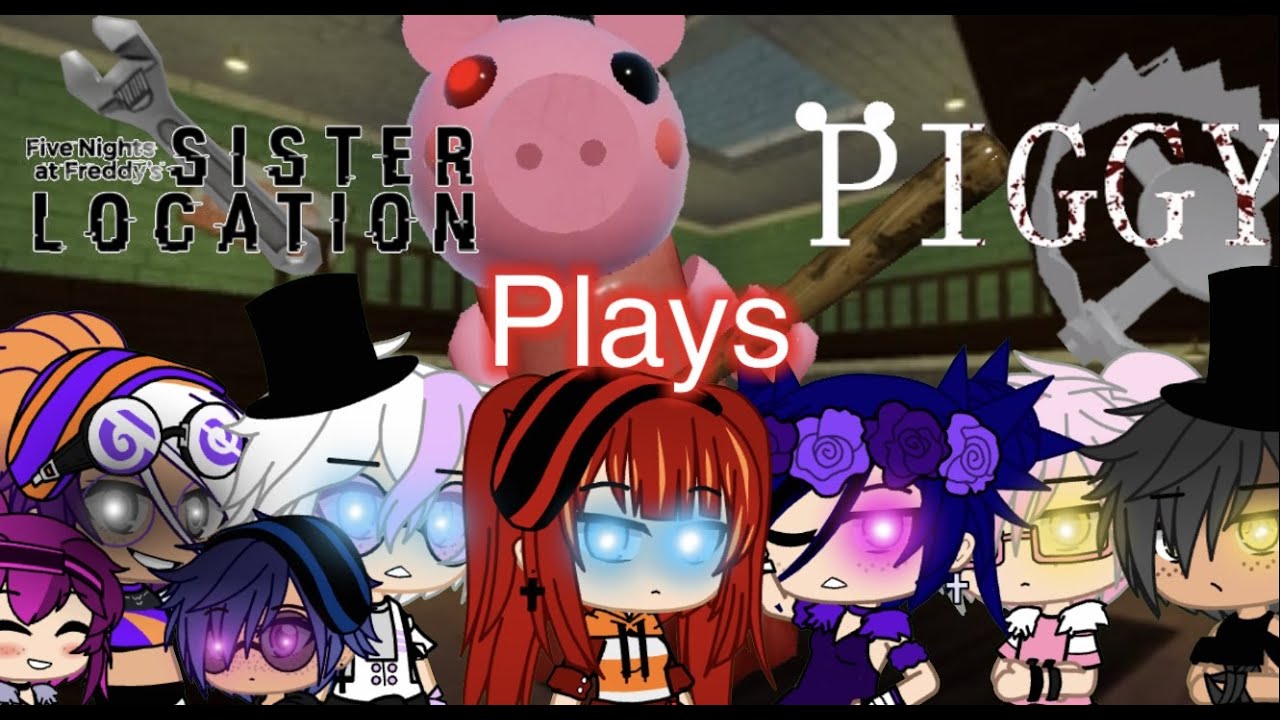 Sister location plays ROBLOX Piggy||Loud noise warning||
