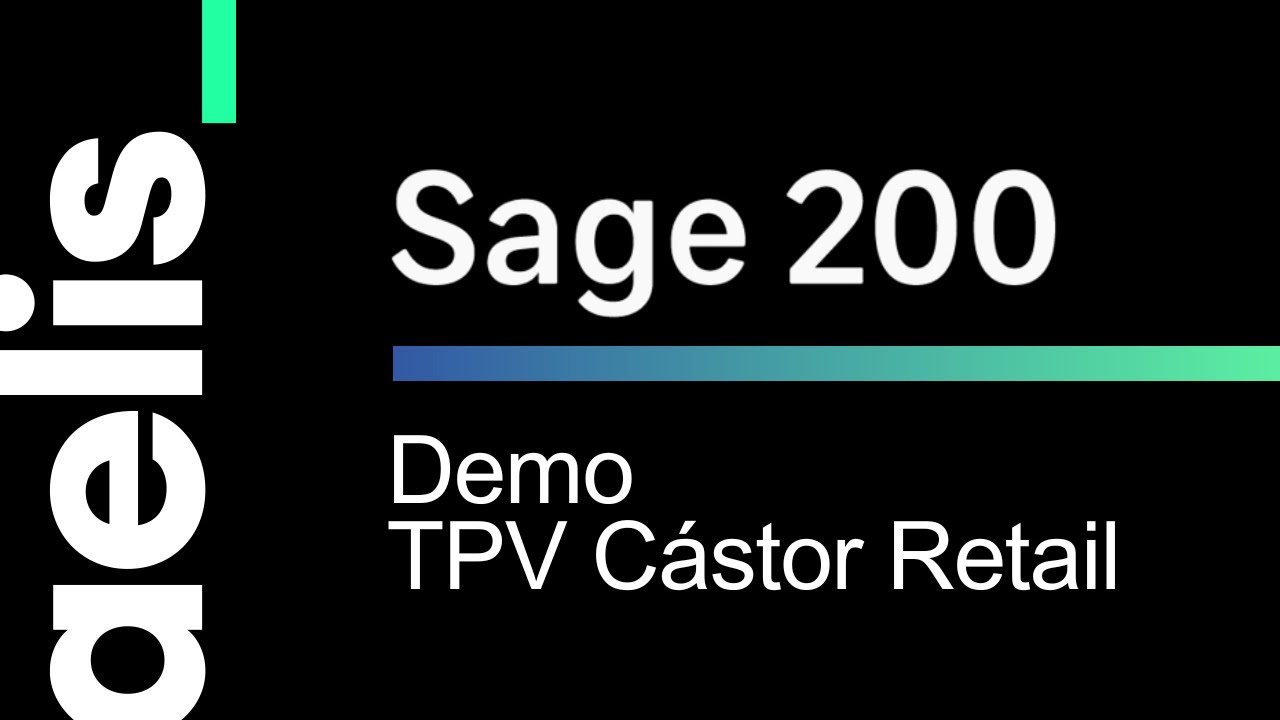 Demo Sage 200 TPV Cástor Retail