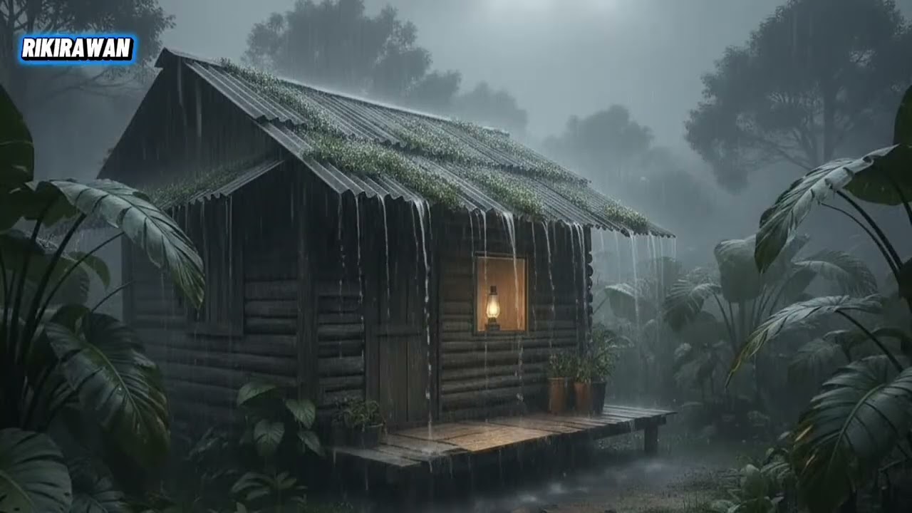 Rainy Cabin — Peaceful Forest Ambience