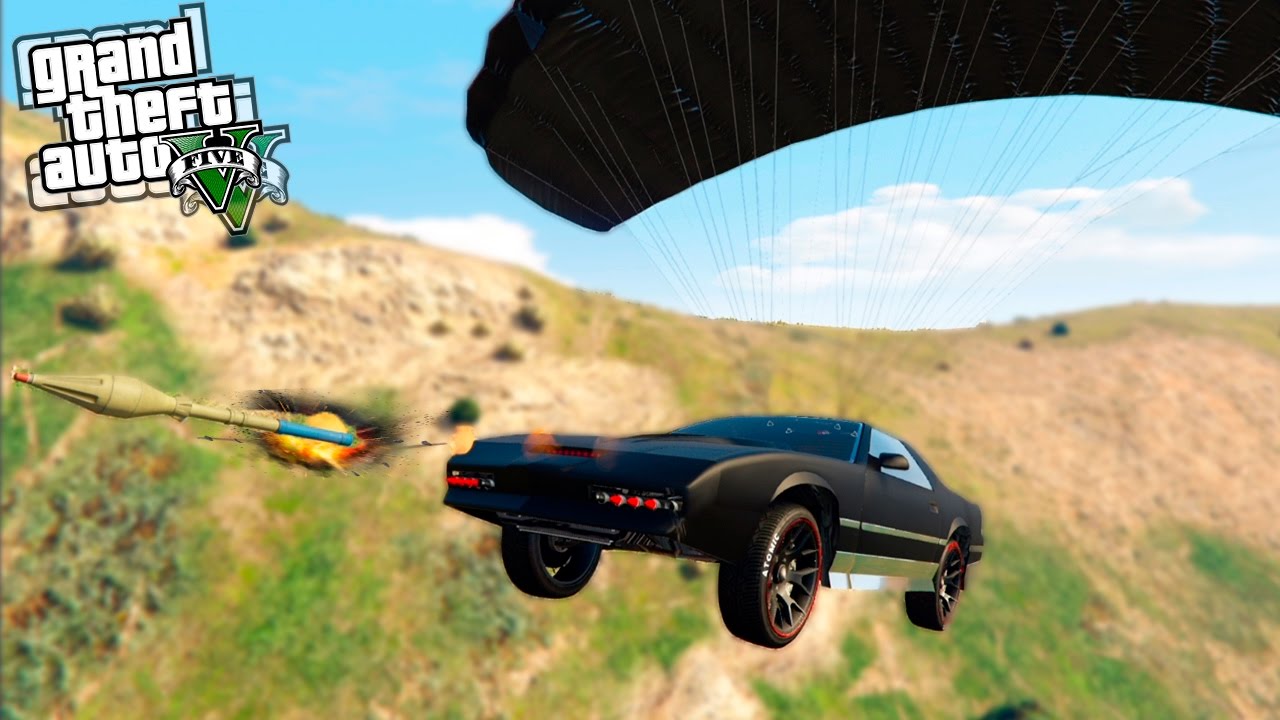 GTA 5 | EL COCHE FANTASTICO MAS EPICO DE GTA V DISPARA SALTA Y VUELA!!! | XxStratusxX