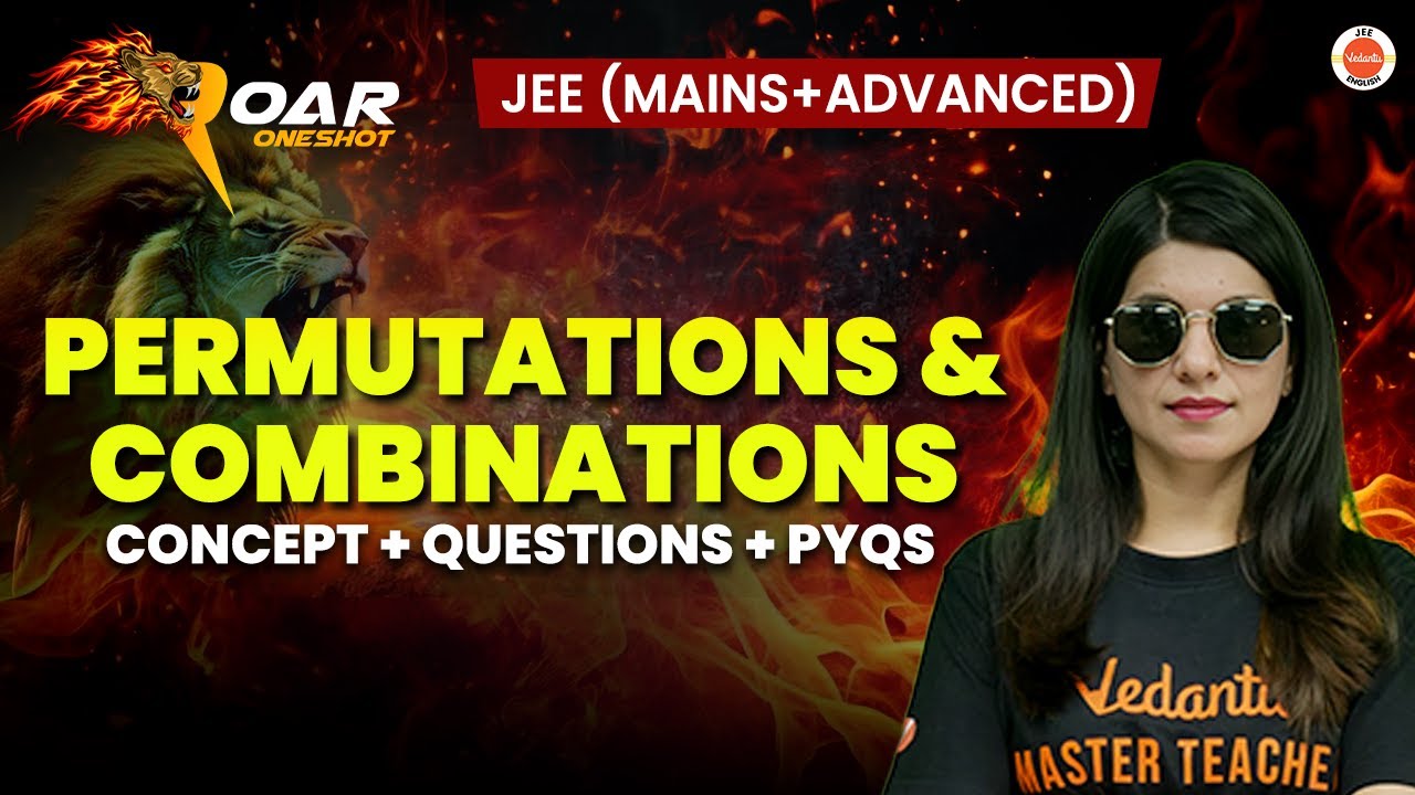 Permutations And Combinations | JEE 2025 | All Concepts And Questions | Namrata Ma'am