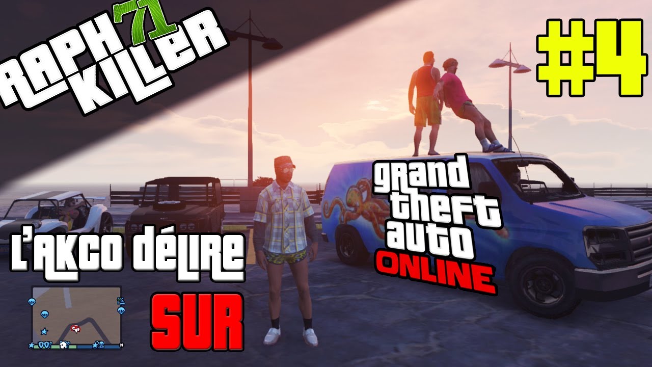 L'AkCo délire sur GTA Online #4 | STOCK-CAR ET STOPPIE !