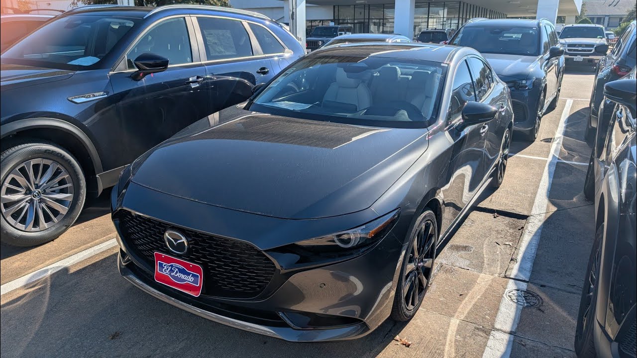 2025 Mazda3 Sedan Turbo Premium Plus: Walkaround and Tour at El Dorado Mazda