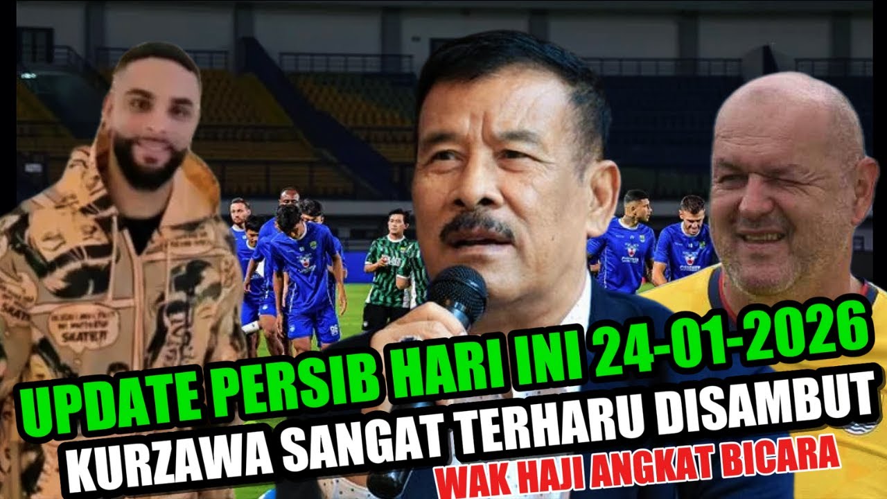 KURZAWA DIBUAT SANGAT TERKEJUT🔥KURZAWA DISAMBUT HANGAT TIM PERSIB😱SEJARAH BAGI PERSIB & INDONESIA
