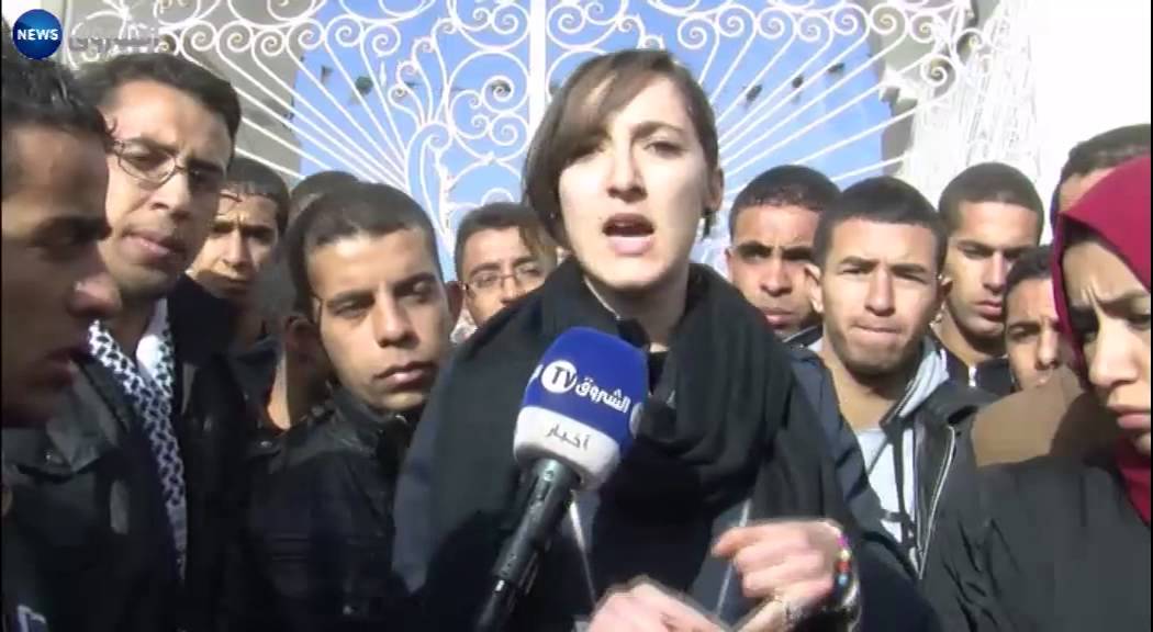 الأغواط: طلبة المدرسة العليا للأساتذة يحتجون