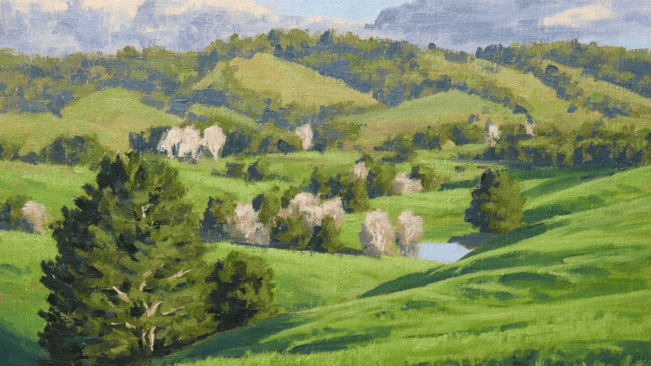 Paint GREENS So Real People Want to Walk Into Your Painting