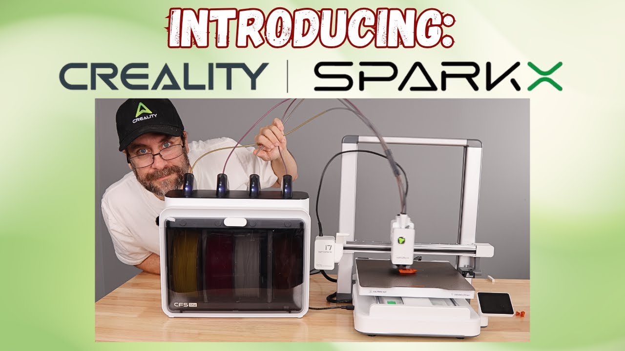 SparkX i7: подробный обзор. Представляем новый 3D-принтер Creality для начинающих.